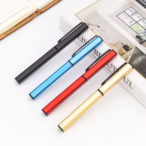 Square Business Metal Rollerball <b>Pen</b> Light Luxury Gel <b>Pens</b> with Custom logo Slim Signature <b>Pen</b> for Corporate Promotion - Product Image 3