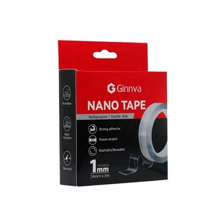 Ginnva Nano Double Sided Transparent Adhesive Paper & Film for Home or Office Use
