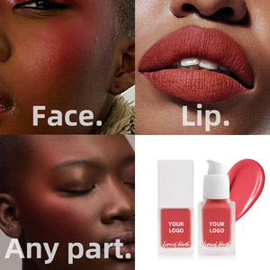 บลัชเชอร์ทาแก้มเครื่องสำอางทาแก้มสีเม็ดสีสำหรับผิวลึก - Product Image 2