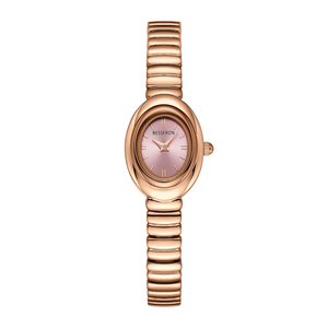 Delicate Tiny Alloy <b>Case</b> Quartz Wrist <b>Watch</b> with Copper Clasp for Casual & Formal Looks - Product Image 3