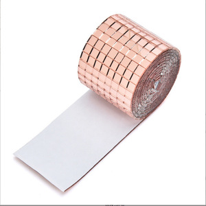 Quảng trường gương kính Gạch <span class=keywords><strong>Mosaic</strong></span> gương <span class=keywords><strong>Mosaic</strong></span> Stickers đối với Craft, DIY trang trí trong nhà Disco Balls gạch - Product Image 5