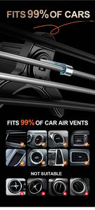 Soporte Magnético para Coche Todo en Uno, Fuerte Sujeción, Brisa Refrescante, Aroma Fresco y Brillo Colorido - Product Image 5