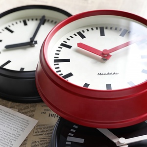 Mandelda-Reloj de pared con cubierta de cristal, diseño Original, creativo, para decoración del hogar, antiguo, a la moda - Product Image 6