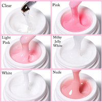 Gel de polissage professionnel de haute qualité pour la conception d'ongles DIY, gel de couleur non tachant, gel de sculpture et d'extension pour ongles