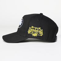 Gorra de Béisbol Ajustable con Cierre a Presión, Bordado 3D, Logotipo Personalizado, Gorra Bordada, Gorra Deportiva de Béisbol