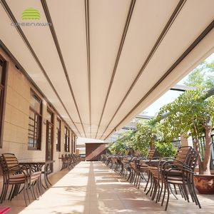 Cubierta para Restaurante al Aire Libre, Techo Retráctil de Aluminio, Pérgola de PVC, <span class=keywords><strong>Toldo</strong></span> - Product Image 3