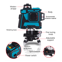 Niveau laser automatique 360 niveau laser croisé 3d multifonctionnel