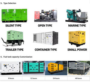 גנרטור דיזל שקט במיוחד 20 קילוואט 20 קילוואט 40 קילוואט, מתח קבוצתי, תחנות כוח, אלקטרוג'ין - Product Image 5