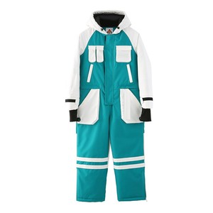 Nouveaux garçons et filles <span class=keywords><strong>combinaison</strong></span> <span class=keywords><strong>de</strong></span> <span class=keywords><strong>Ski</strong></span> hiver en plein air cyclisme <span class=keywords><strong>Ski</strong></span> coton costume imperméable noir et chaud ensemble pour enfants - Product Image 4