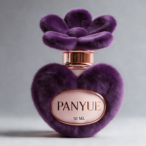 Emballage de parfum Forme unique avec bouchon fleuri Flacon de parfum vide en verre 50 ml - Product Image 1