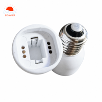 Convertisseur de lampe E26 G24Q/G24/G23, PBT ignifuge, douille à vis ES, base à broches PLC, AC 220V, garantie de 2 ans, compatible avec les broches longues/courtes, sans câblage