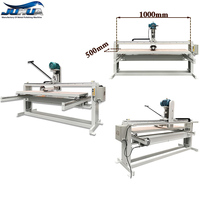 Machine de finition de surface pour panneaux décoratifs en acier inoxydable, polisseuse de surface à roue en nylon pour tôles métalliques