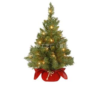<span class=keywords><strong>Sapin</strong></span> de Noël miniature de 60 cm, décoration artificielle de bureau, cadeau de Noël pour la famille - Product Image 2