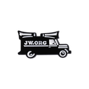 Pin de Esmalte <span class=keywords><strong>JW</strong></span> ORG, Broche Negro de Propaganda, para Coche, Fe Religiosa, Insignia para Solapa o Mochila, Accesorios de Joyería, Regalo para Amigos - Product Image 3
