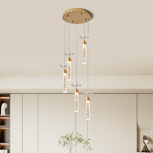 Modern Minimalist Pendant <b>Light</b> Led Multi Head Chandelier For Dining Room Home Decor - Product Image 1