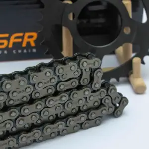 ชุดเกียร์มอเตอร์ไซค์ SFR 428 ชุดโซ่และสเตอร์โลหะใหม่สำหรับ Suzuki GN25/EN125 และ <span class=keywords><strong>CBF150</strong></span> - Product Image 3