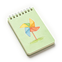 Carnet à spirales portable, carnet de croquis, papeterie scolaire et de bureau, vente en gros