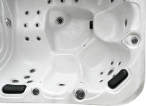 Articolo di magazzino 5 persona 2 salotti Lucite acrilico massaggio Spa Plug and Play acrilico massaggio idromassaggio Spa - Product Image 2