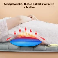 Auto-Heizmassagekissen Vibrierendes Nackenmassage-Stuhlkissen zur Entspannung von Gesäß und Schultern