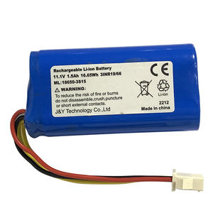 Batterie Li-ion 11,1 V 1500 mAh de remplacement pour aspirateur robot <span class=keywords><strong>Ilife</strong></span> X5 V5PRO V5S V3 V4 - Product Image 1