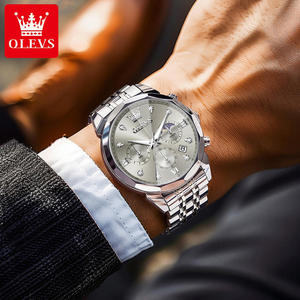 Montre à quartz pour homme, 3670 OEM ODM, logo personnalisé, marque, étanche, diamant, mode, sport, classique, design étanche - Product Image 3