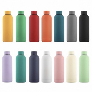 Borraccia Termica in Acciaio Inox 18/8 (304) da 500ml, Senza BPA, Verde, con Apertura Stretta, Mantiene il Calore Costante, Impugnatura Comoda - Product Image 1