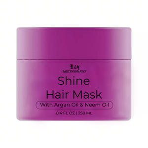 Masque capillaire régénérant à l'huile de noix de coco naturelle et rare Masque capillaire hydratant en profondeur à la kératine - Product Image 6