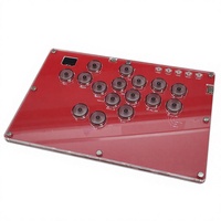 Clavier de jeu Hitbox de haute qualité PS5 XBOX Switch CNC usiné en alliage d'aluminium en acier inoxydable fil EDM brochage