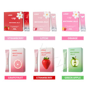 Marca privada colágeno proteína gelatina fresa proteína alimentos suplementos fabricante suministro colágeno gelatina caramelo - Product Image 4