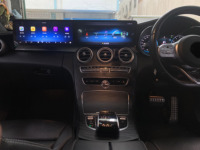 Écran double Android 24,6 pouces RHD pour Benz Classe C W205 GLC X253 C180 C220 C300 2016-2022 Carplay Autoradio Lecteur multimédia
