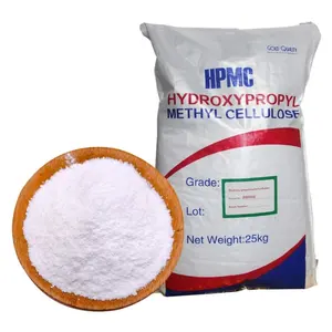 Bubuk Hpmc kemurnian tinggi 99% hidroksipropil metil selulosa bubuk untuk perekat ubin