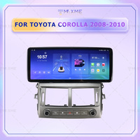 Unit Kepala Carplay 2DIN harga gudang untuk Toyota Corolla 2008-2010 klasik 12.3/10.25 inci dudukan bingkai Audio Radio mobil
