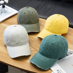 Gorras de Béisbol Vintage al por Mayor, 100% Algodón, Ajustables, Unisex, Personalizables con Logotipo Bordado, Gorras Deportivas - Product Image 2