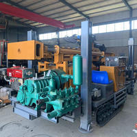 ZHIZUAN Machines de forage intégrées diesel-eau-gaz à double fonction, pour puits de forage de 1200m et puits agricoles, avec boîte de vitesses et mobilité pneumatique/à chenilles 1