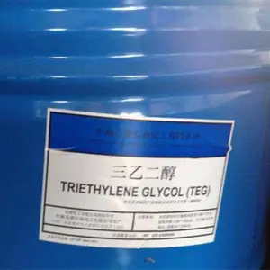 ความบริสุทธิ์สูง Triethylene Glycol(TEG) 99.9% โรงงาน