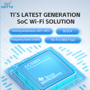 EBYTE E103-W13 ชิปเกรดอุตสาหกรรม CC3301 20dBm 2.4GHz Ble พลังงานต่ำ 5.4 Wi-Fi6 โมดูลไร้สาย WIFI แบบสองโหมด - Product Image 3