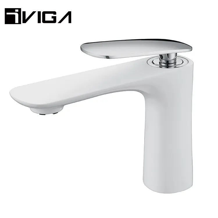 VIGA-grifo mezclador de latón para lavabo de baño, nuevo diseño