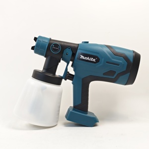 Pour pulvérisateur de peinture électrique rechargeable <span class=keywords><strong>Makita</strong></span> 18V, pistolet de pulvérisation sans fil avec buse réglable, capacité de 800 ml - Product Image 4