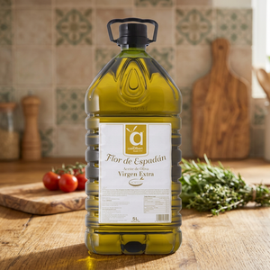 Qualité Antioxydants Insaturé Casalbert 5L Huile d'Olive Extra Vierge Cuire Huile Jaune Verdâtre Olive Extra Vierge Pressée à Froid - Product Image 2