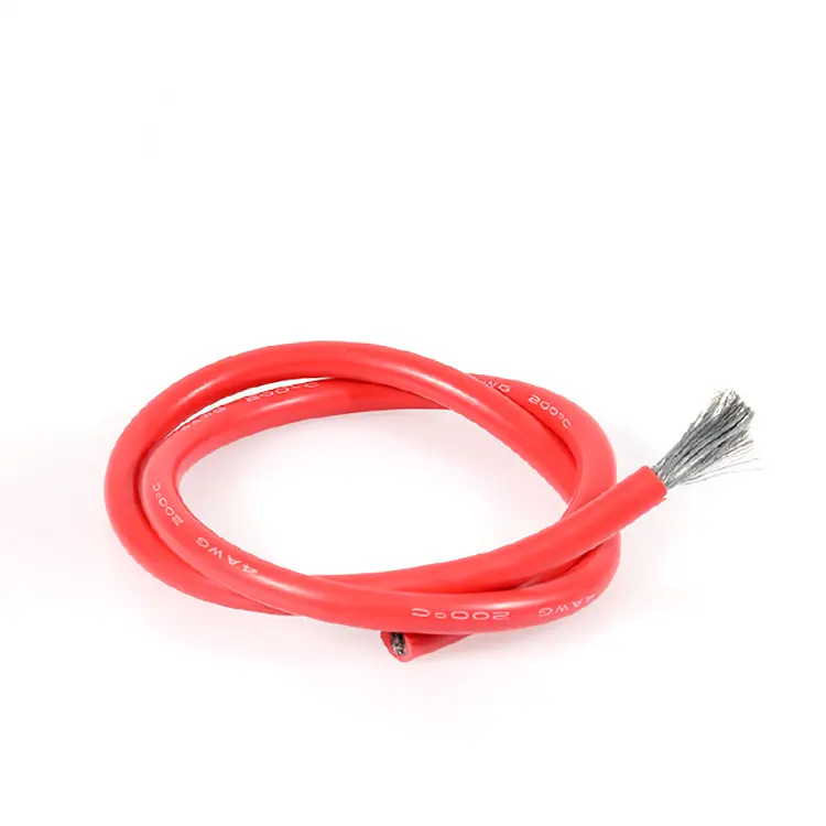 Free sample 25000v 30 ~4 AWG 600V Silicone Wire heated cable