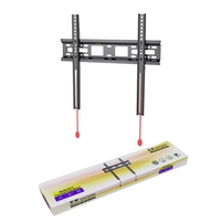 Zeno Floating Fixed TV Wall Mount Cold Rolled Steel Adjustable Television Bracket untuk Layar TV 32 hingga 52 Inci D2-F