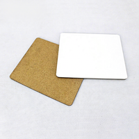 Sous-plats en bois vierges pour sublimation, pour projets DIY, décoration de table et de la maison, en panneaux de MDF pour impression par transfert thermique