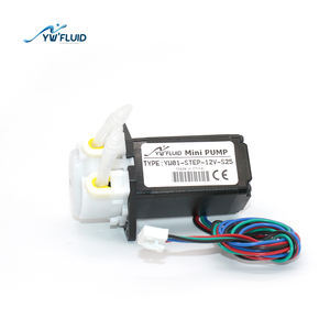 YW01-STEP série 12v 24v 130 ml/min débit 10000h longue durée de vie Min Micro pompe péristaltique - Product Image 6