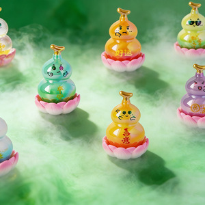 Caja Sorpresa de Resina Yu Mo Lucky Lotus, Figura Decorativa para Escritorio, Regalo Unisex para Niños de 8 a 13 Años - Product Image 3