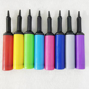 مضخة هواء يدوية للبالونات من البلاستيك PVC عالية الجودة لتزيين الحفلات بالجملة - Product Image 2