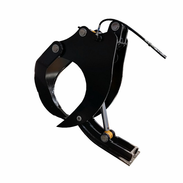 Excavator Attached Tree Root Pulling Machine Hydraulic 20t Tree Stump Remover in U.S.A