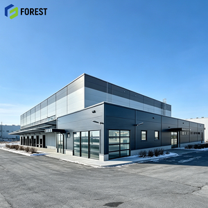 Edificio Industrial Modular de Acero Estructural para Almacenes Comerciales de Gran Capacidad y Techo Abierto - Product Image 1