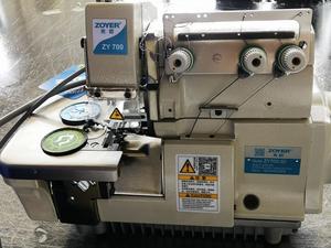 Machine à coudre surjeteuse Zoyer ZY700-3MD à entraînement direct haute vitesse 3 fils pour logos - Product Image 3