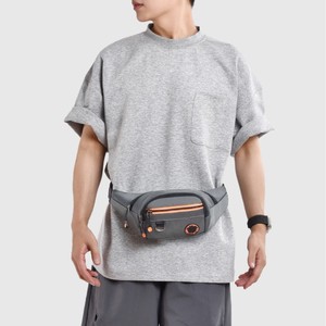 Men's Fanny Pack Black Large Capacity Outdoor Waist Bag Unisex Crossbody Bag Solid Color Durable Travel Accessory - Product Image 2