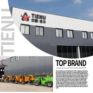 Kustom kecil listrik Mini Front End <span class=keywords><strong>Loader</strong></span> empat roda penggerak <span class=keywords><strong>650</strong></span> kg 700 Kg Mini selip Steer <span class=keywords><strong>Loader</strong></span> - Product Image 6